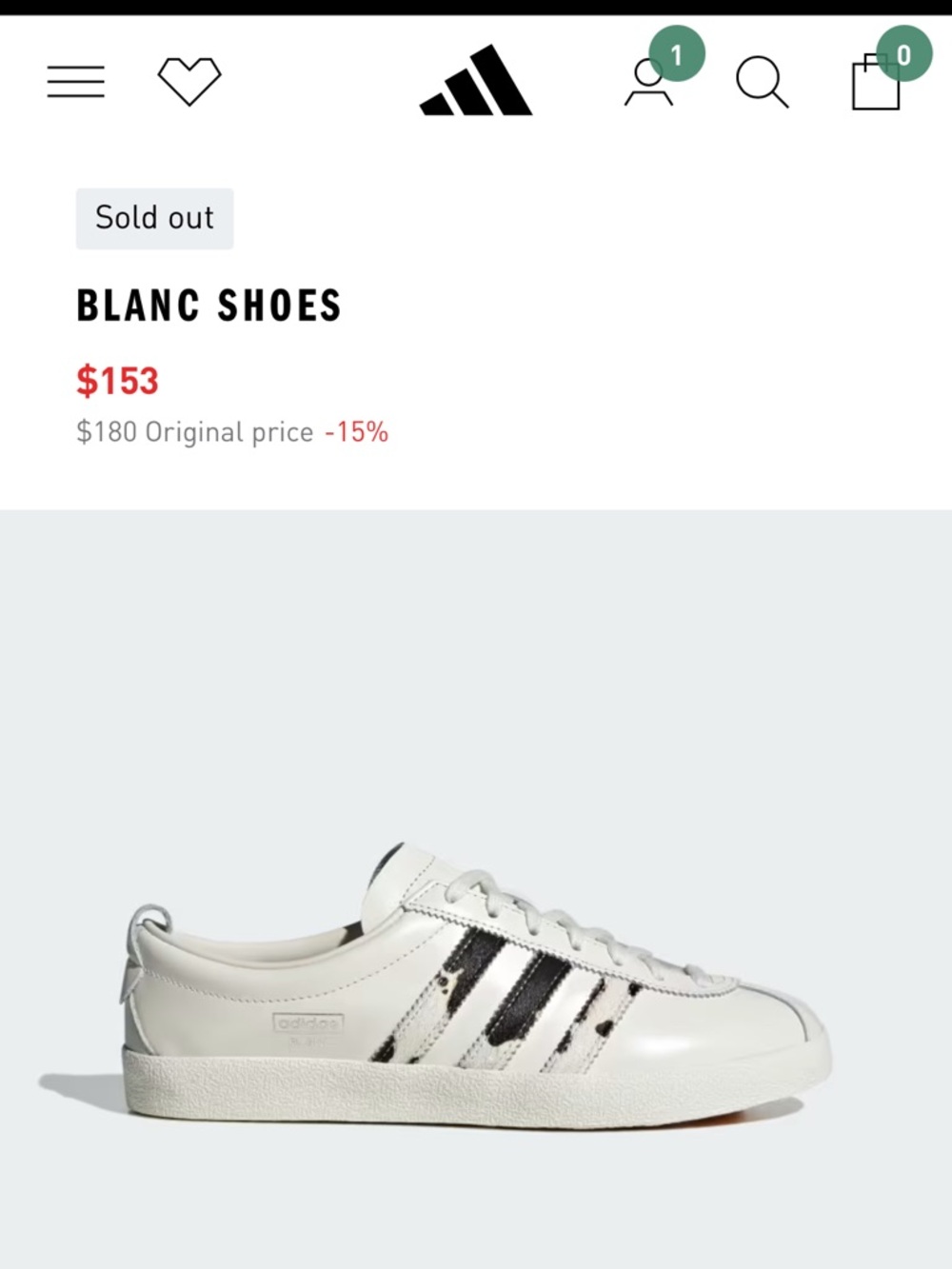 adidas Blanc Low-Top Sneakers with Fur Stripes